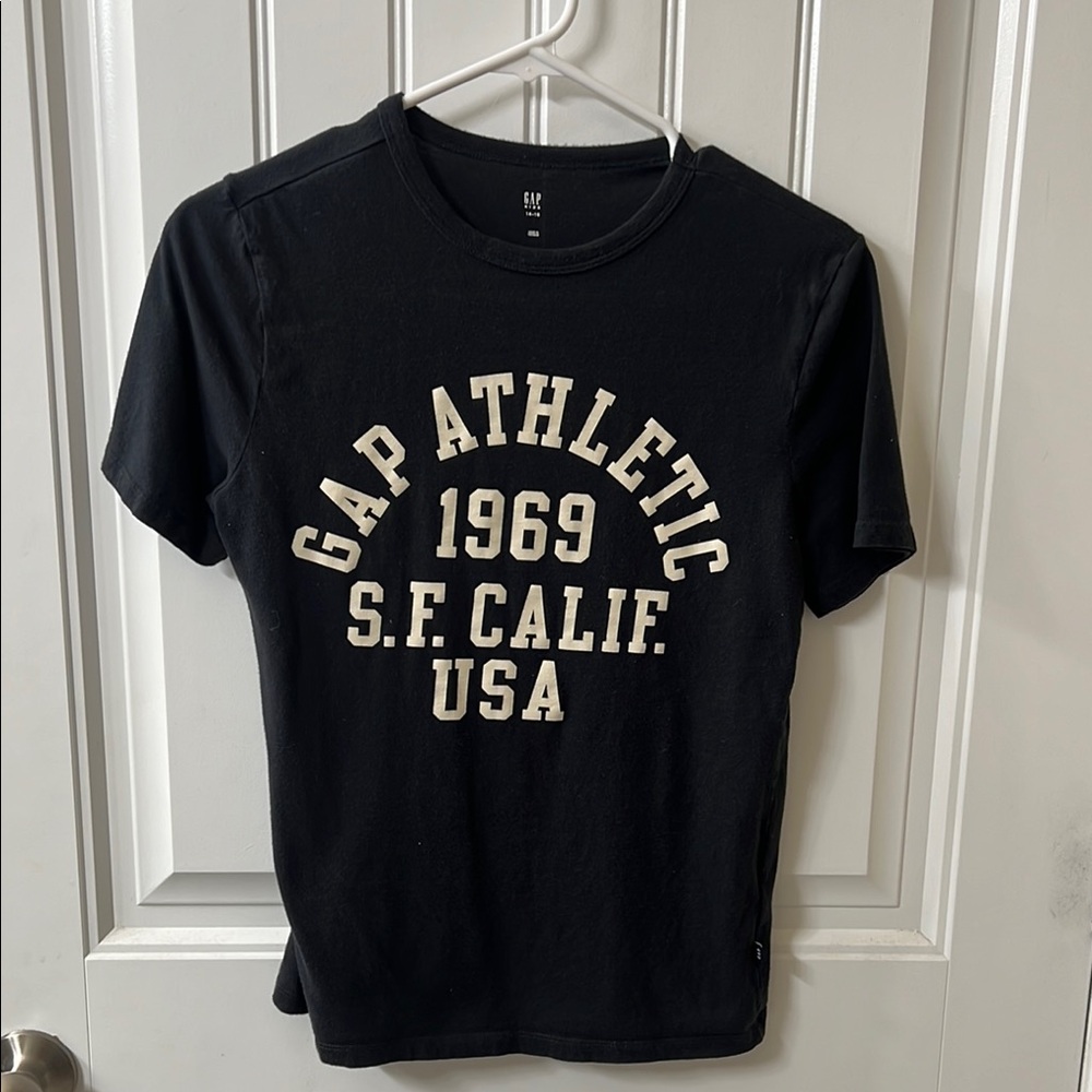 GAP Kids Dark Gray Crewneck Tee
